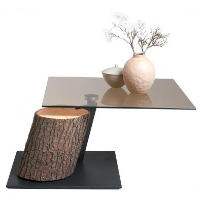 Runa Coffee Table With Rotating Glass Top